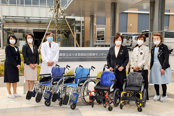 兵庫県立はりま姫路総合医療センター 寄贈